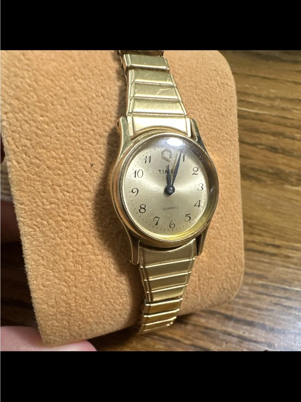 Timex Gold Tone Women's Watch with Champagne Dial